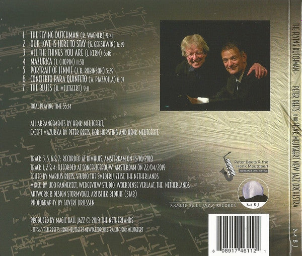 Peter Beets &amp; Henk Meutgeert New Jazz Orchestra, The - The Flying Dutchman (Live At Bimhuis &amp; Concertgebouw Amsterdam) (second-hand CD)