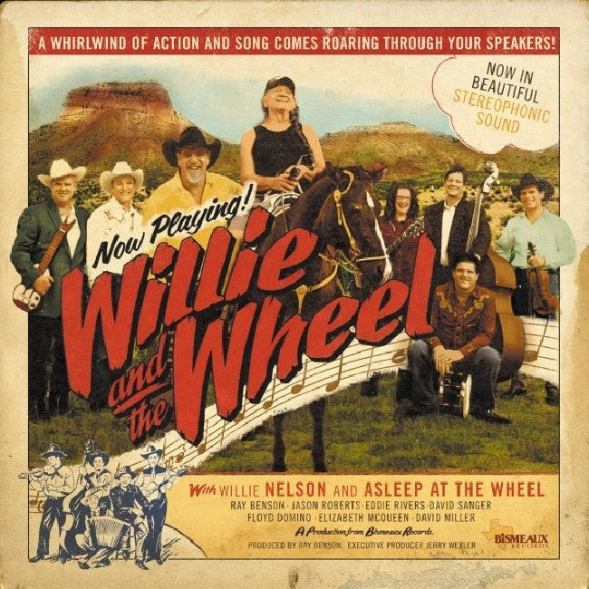 Willie Nelson & Asleep At The Wheel - Willie and the wheel (LP) - Velvet Music