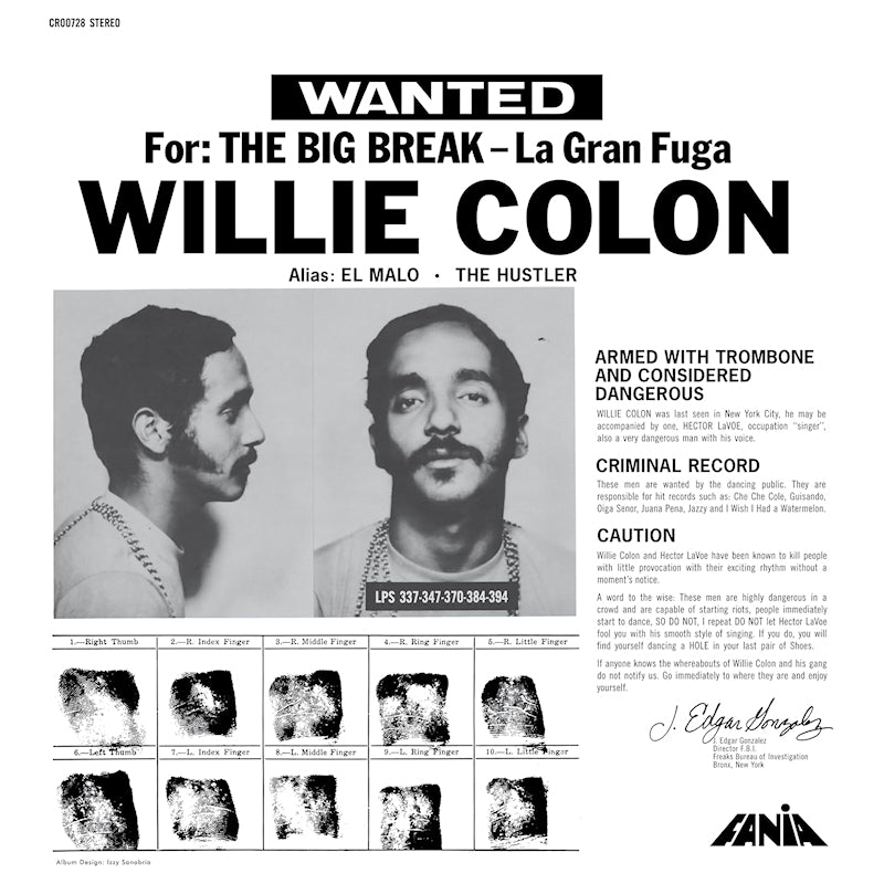 Willie Colon - La gran fuga (LP)