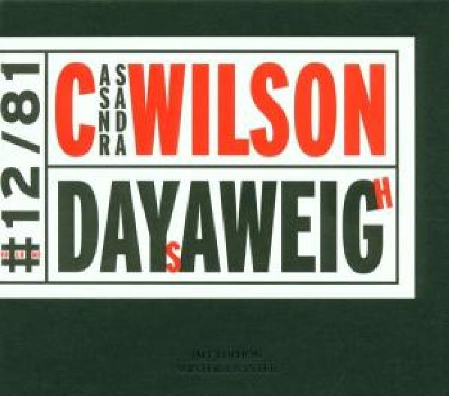 Cassandra Wilson - Days aweigh (CD)