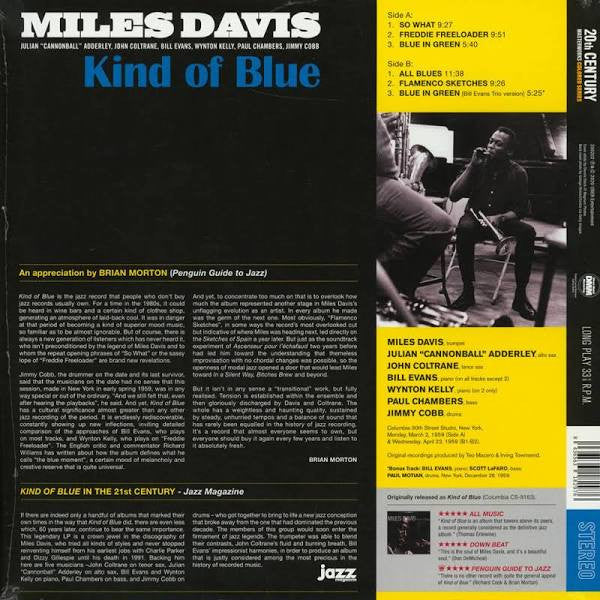 Miles Davis - Kind Of Blue (LP) - Velvet Music
