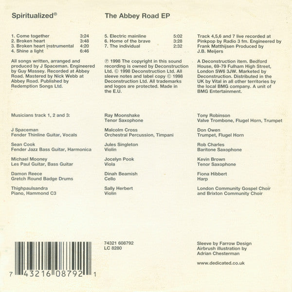 Spiritualized - The Abbey Road EP (tweedehands CD) - Velvet Music