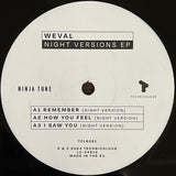 Weval - Night Versions (12-inch maxi-single) - Velvet Music