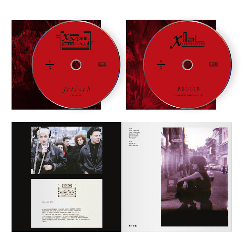 X -mal Deutschland - Gift - the 4ad years (CD) - Velvet Music