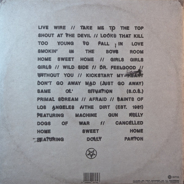Mötley Crüe - From The Beginning (LP) - Velvet Music