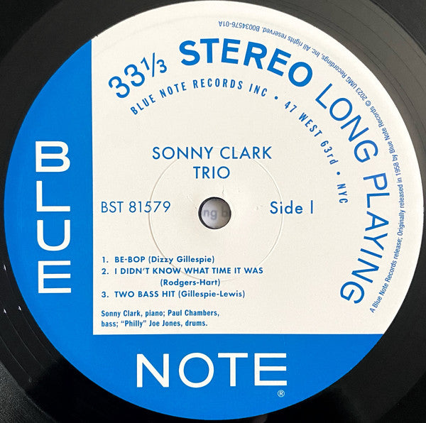Sonny Clark Trio - Sonny Clark Trio (CD) - Velvet Music