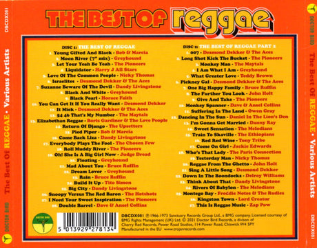 Various - The Best Of Reggae (CD) - Velvet Music