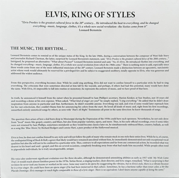Elvis Presley - Elvis Styles (LP)