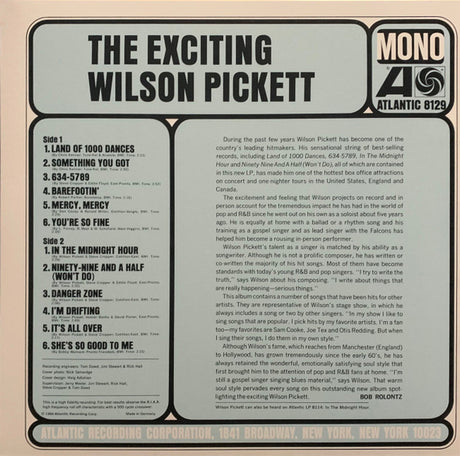 Wilson Pickett - The Exciting Wilson Pickett (LP)