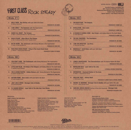 Various - First Class Rock Steady (LP) - Velvet Music