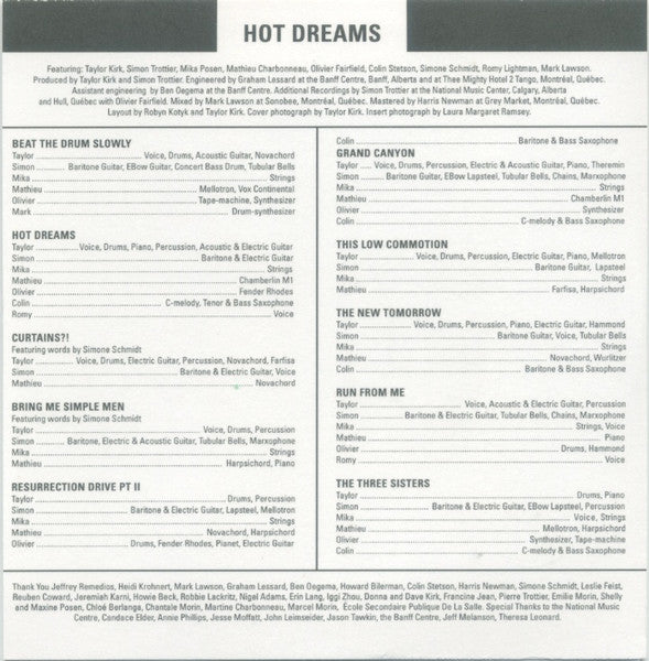 Timber Timbre - Hot Dreams (tweedehands CD) - Velvet Music