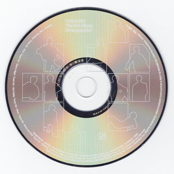Boyz (15), The - Unexpected (CD) - Velvet Music
