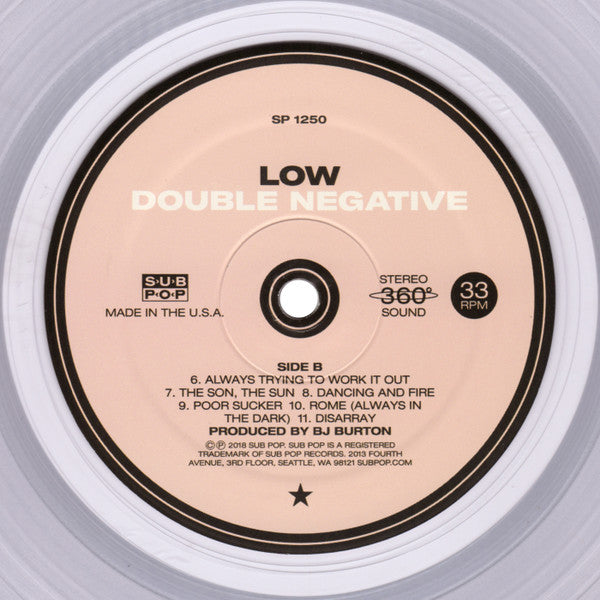 Low - Double Negative (LP) - Velvet Music