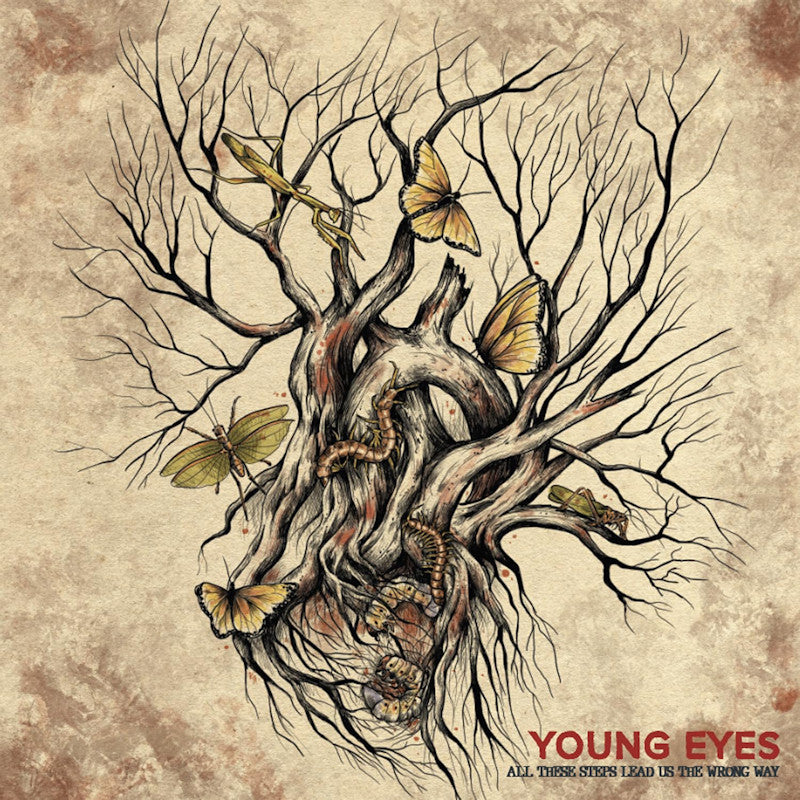 Young Eyes - All these steps lead us the wrong way -vinyle blanc- (LP)