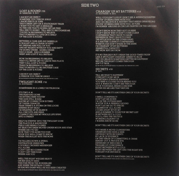 Golden Earring - Cut (tweedehands LP) - Velvet Music