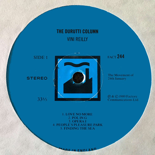 Durutti Column, The - Vini Reilly (tweedehands LP) - Velvet Music
