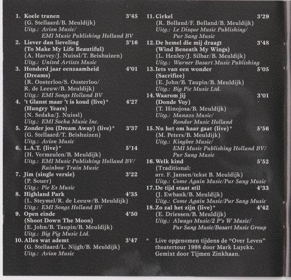 Rob de Nijs - Ballades (tweedehands CD) - Velvet Music