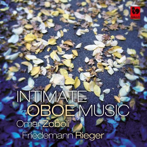 Omar Zoboli /friedemann Rieger - Intimate oboe music (CD) - Velvet Music