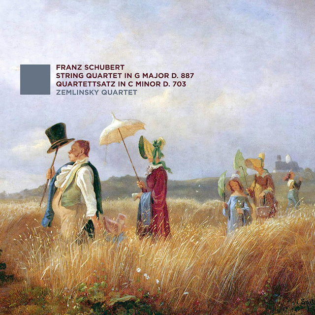 Zemlinsky Quartet - String quartets d. 887, d. 703 (CD) - Velvet Music