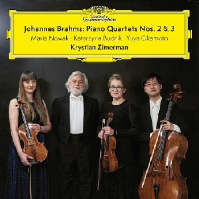 Krystian Zimerman, Maria Nowak, Katarzyna Budnik, - Brahms: piano quartets nos. 2 & 3 (CD) - Velvet Music
