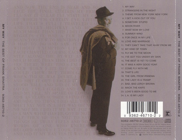 Frank Sinatra - My Way (The Best Of Frank Sinatra) (tweedehands CD) - Velvet Music