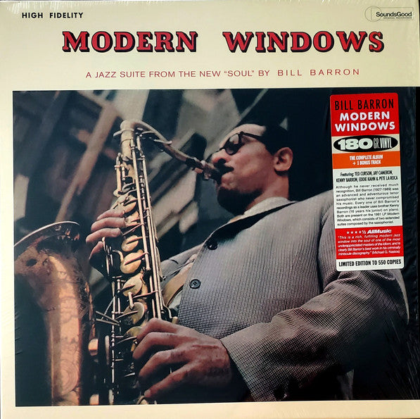 Bill Barron - Modern Windows (LP) - Velvet Music