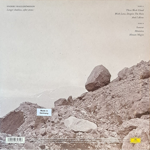 Snorri Hallgrímsson - Longer Shadows, Softer Stones (LP) - Velvet Music
