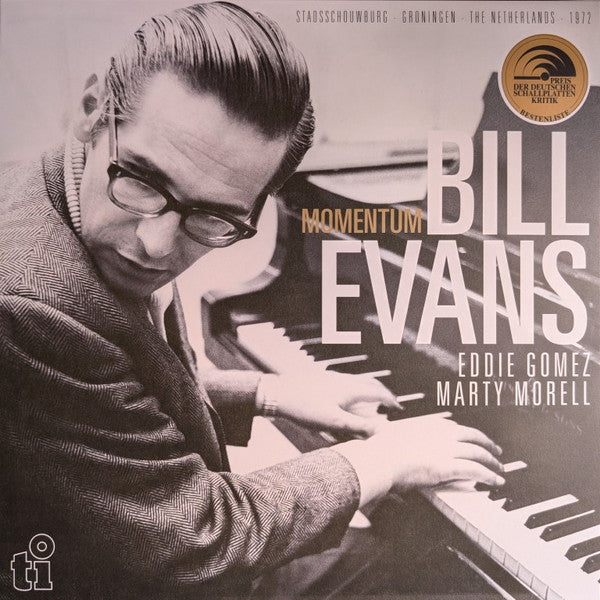 Bill Evans - Momentum (Stadsschouwburg - Groningen - The Netherlands - 1972) (LP) - Velvet Music