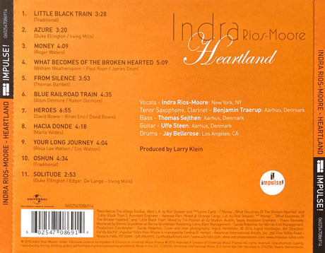 Indra Rios-Moore - Heartland (used CD)