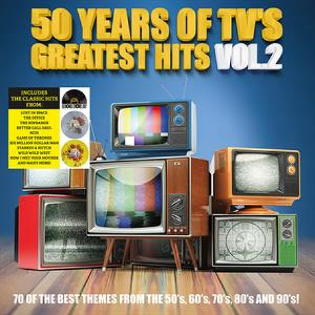 V/A (Various Artists) - 50 years of tv's greatest hits - vol. 2 (LP)