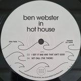 Ben Webster - In Hot House (LP) - Velvet Music