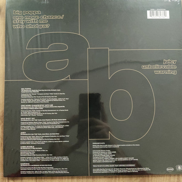 Notorious B.I.G. - Ready to Die Instrumentals (LP)