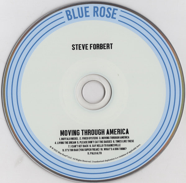 Steve Forbert - Moving Through America (CD) - Velvet Music