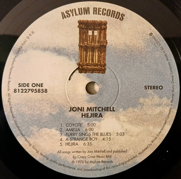 Joni Mitchell - Hejira (LP)