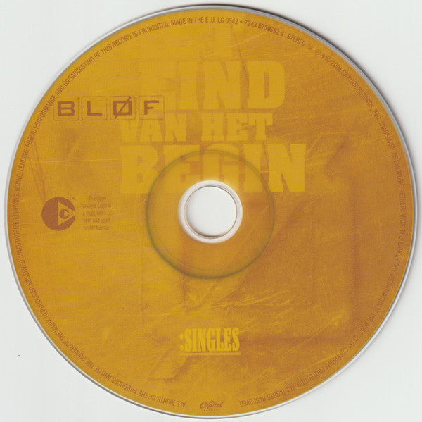 Bløf - Het Eind Van Het Begin: Singles (tweedehands CD) - Velvet Music