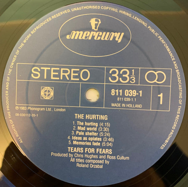 Tears For Fears - The Hurting (tweedehands CD) - Velvet Music