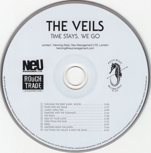 Veils, The - Time Stays, We Go (tweedehands CD) - Velvet Music