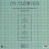 Os Mutantes - Live At Teatro De Arena De Ribeirao Preto 8 August 1978 (LP) - Velvet Music