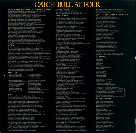 Cat Stevens - Catch Bull At Four (second hand LP)
