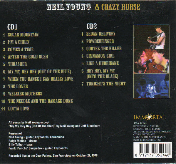 Neil Young & Crazy Horse - Live In San Francisco (tweedehands CD) - Velvet Music