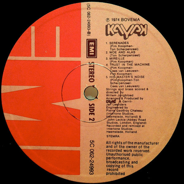 Kayak - Kayak (second hand LP)