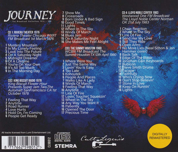 Journey - The Broadcast Collection 1976 - 1983 (CD)