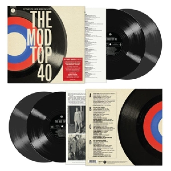 V/A (Various Artists) - Eddie piller presents the mod top 40 (LP)