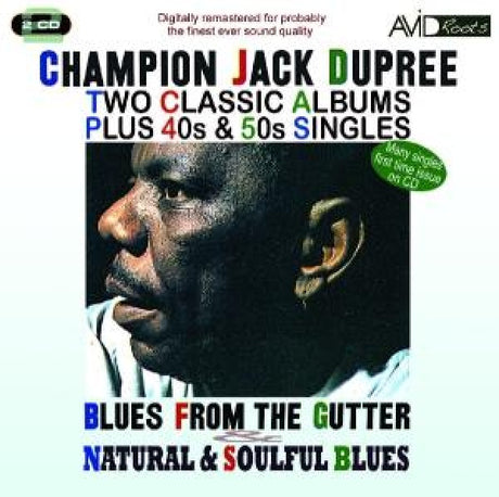 Jack Dupree -champion- - 2 classic albums plus 40s& 50s singles (CD)