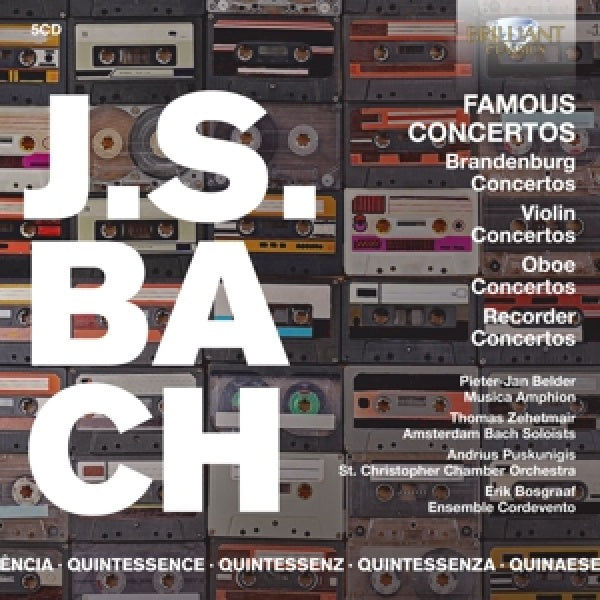 Musica Amphion - Quintessence j.s. bach: famous concertos (CD)