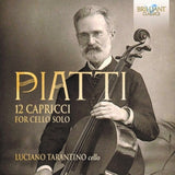 Luciano Tarantino - Piatti: 12 capricci for cello solo (CD)