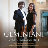 Igor Ruhadze - Geminiani: violin sonatas op.4 (CD)