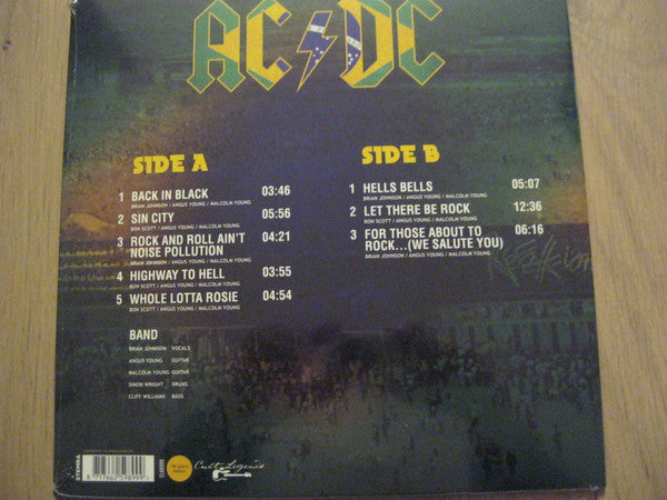 AC/DC - Rock In Rio '85 (LP) - Velvet Music
