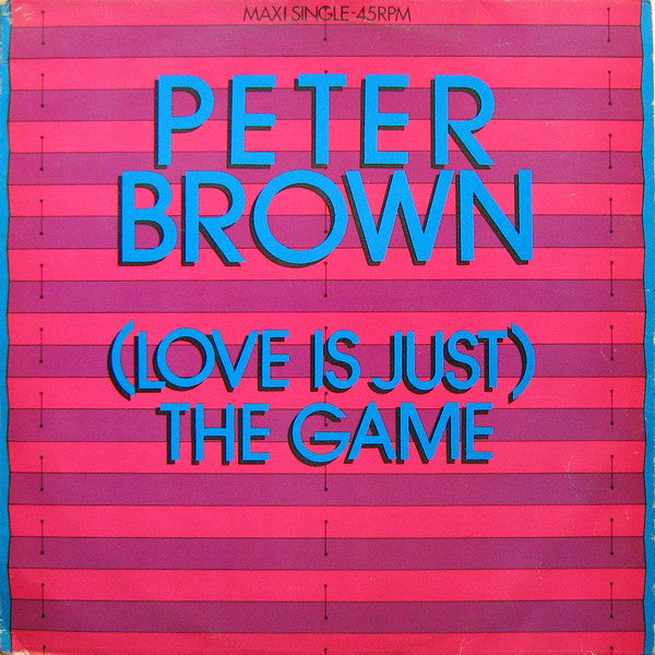 Peter Brown (2) - (Love Is Just) The Game (second-hand LP)