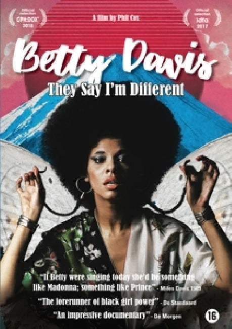 Betty Davis - Betty: they say i'm different (DVD movie) - Velvet Music